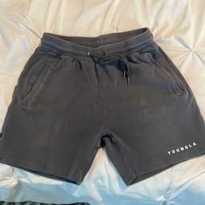 YoungLa gray Perfect shorts for sale good condition size Medium.